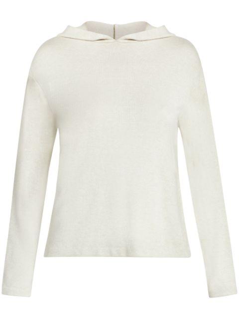 knitted hoodie by VINCE