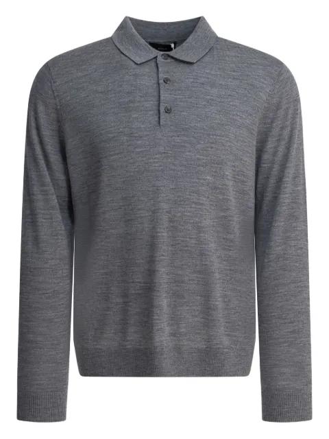 merino-wool polo shirt by VINCE