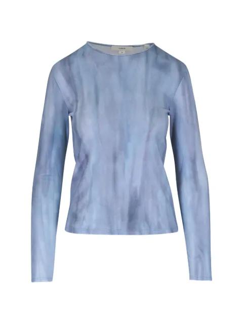 ombré-effect long-sleeve T-shirt by VINCE