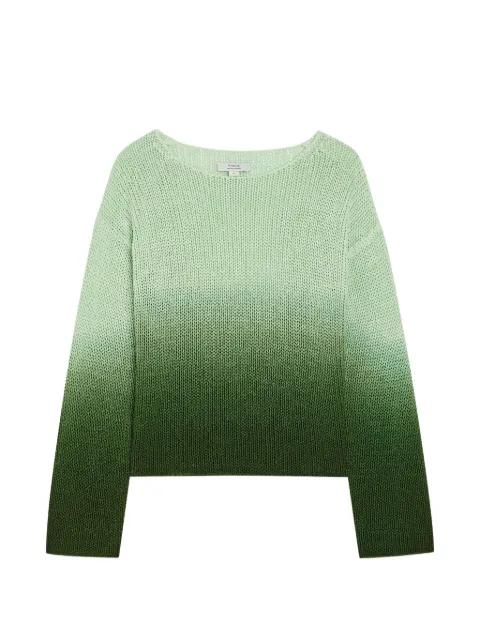 ombré open-knit sweater by VINCE