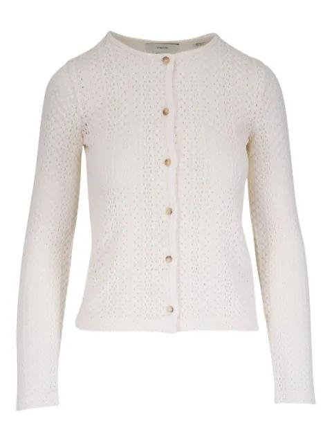 open-knit cardigan by VINCE
