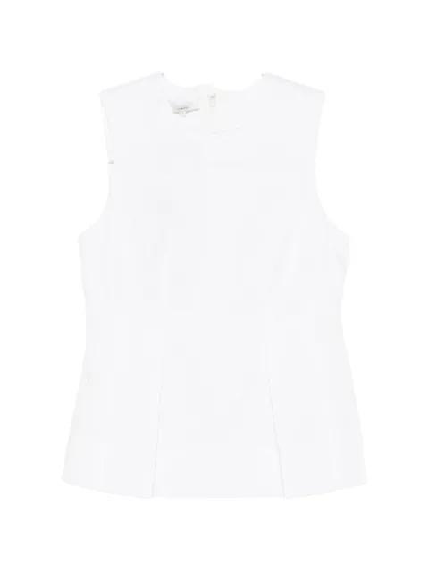 pleated sleeveless top by VINCE