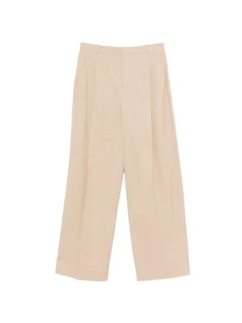 pleated trousers by VINCE