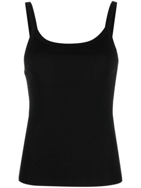 rib-knit tank top by VINCE