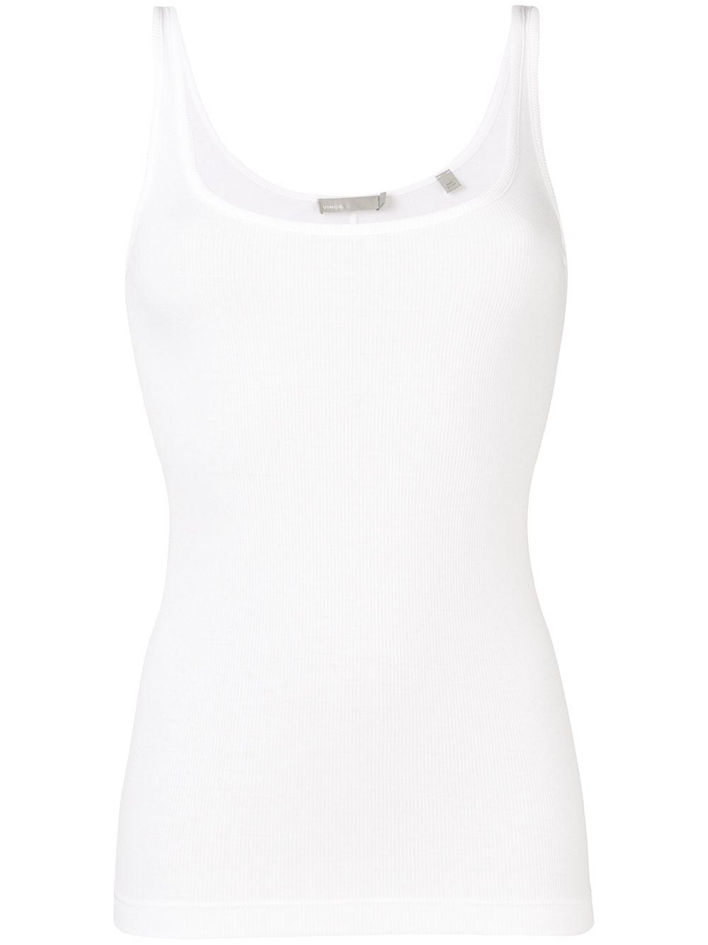 ribbed knit vest by VINCE
