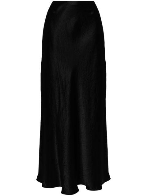 satin maxi skirt by VINCE