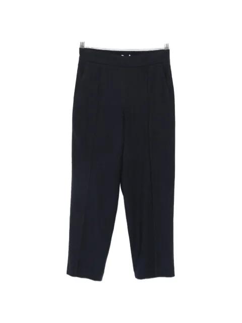 seam-detail trousers by VINCE