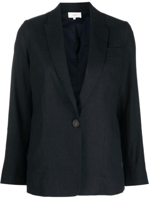single-breasted blazer by VINCE