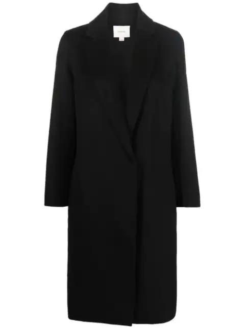 single-breasted coat by VINCE