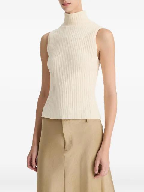 sleeveless turtleneck top by VINCE