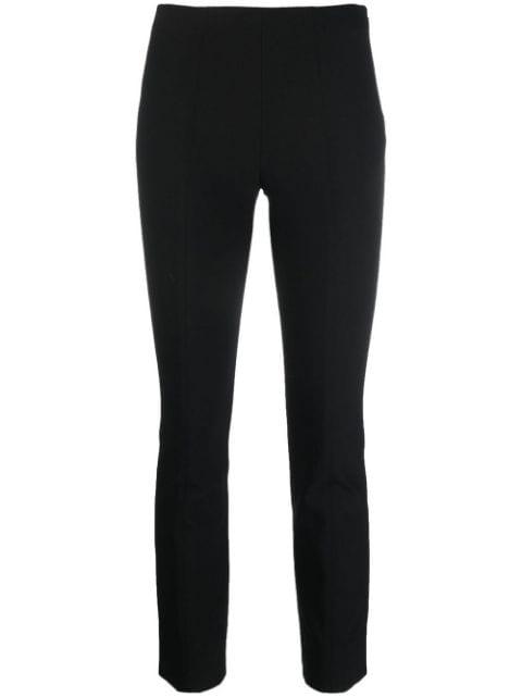slim-fit pull-on trousers by VINCE