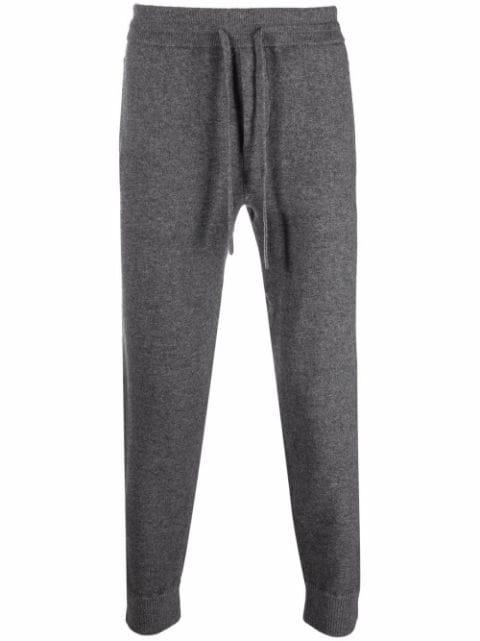 solid-color knit track pants by VINCE