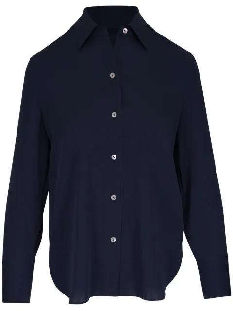 spread-collar shirt by VINCE