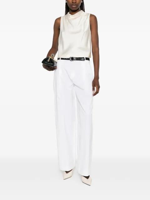 straight-leg trousers by VINCE