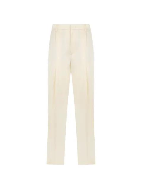 straight-leg trousers by VINCE