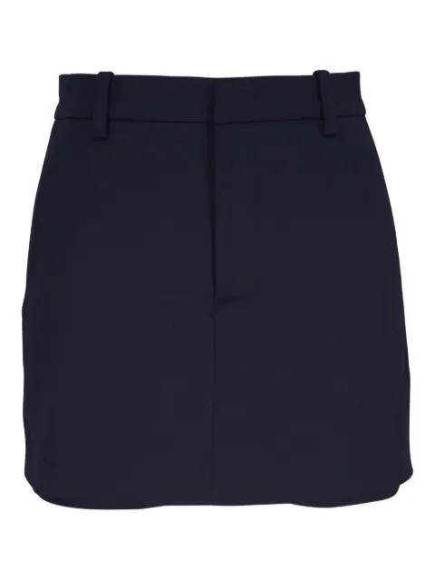 straight mini skirt by VINCE