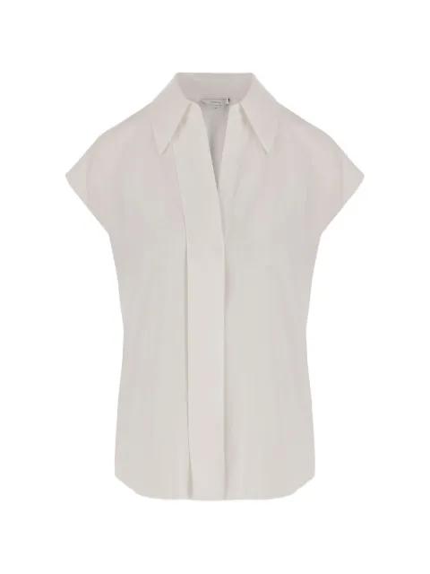 strech silk blouse by VINCE