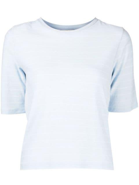 striped short-sleeve T-shirt by VINCE
