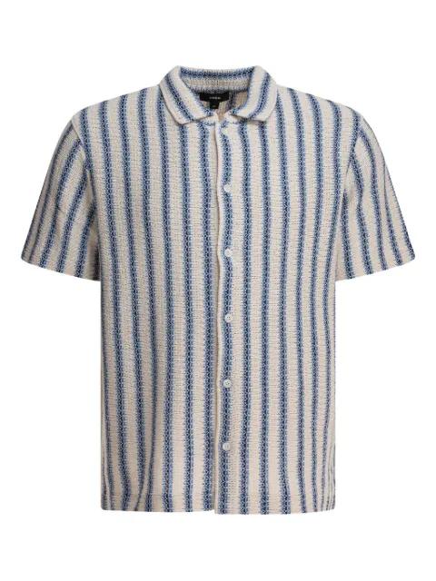 striped short-sleeve shirt by VINCE