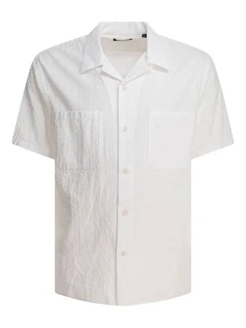textured pocket shirt by VINCE