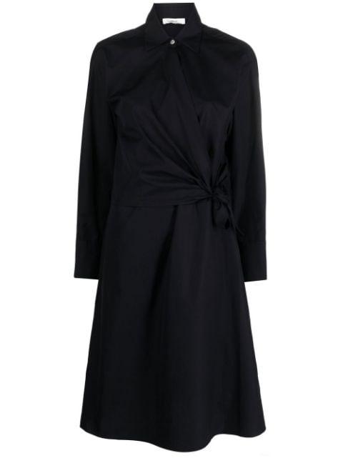 wraparound short dress by VINCE