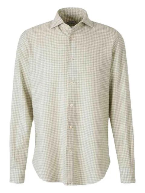 check-pattern shirt by VINCENZO DI RUGGIERO