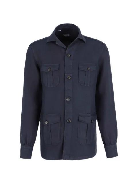 four-pocket shirt jacket by VINCENZO DI RUGGIERO