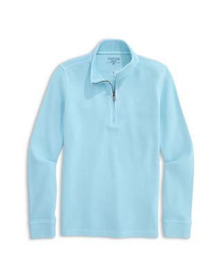 Boys' Coastline Garment Dyed Quarter Zip Sweatshirt - Little Kid by VINEYARD VINES