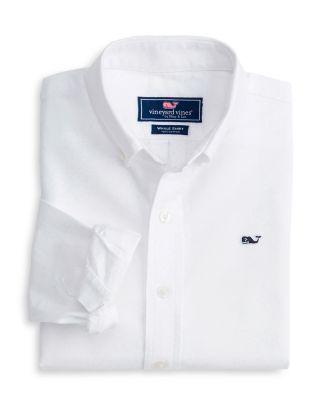 Boys' Cotton Oxford Whale Shirt - Little Kid by VINEYARD VINES