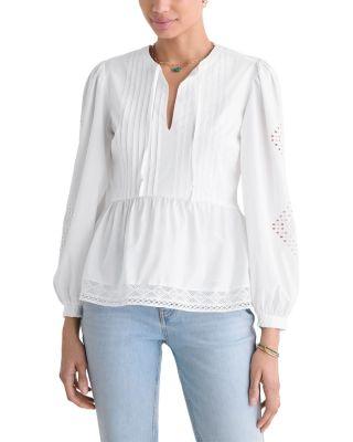 Nora Pintuck Eyelet Top by VINEYARD VINES