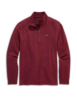 Saltwater Quarter Zip Long Sleeve Sweatshirt by VINEYARD VINES