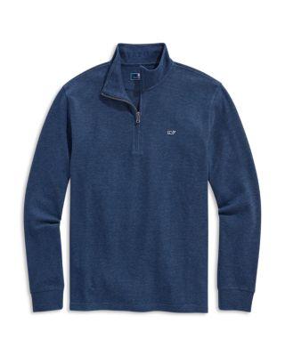 Saltwater Quarter Zip Long Sleeve Sweatshirt by VINEYARD VINES