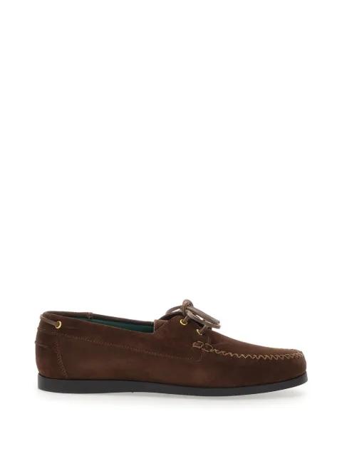 lace-up round-toe loafers by VINNY'S