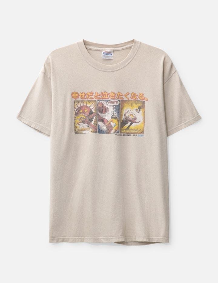 2003 The Flaming Lips Beige Tour Tee by VINTAGE
