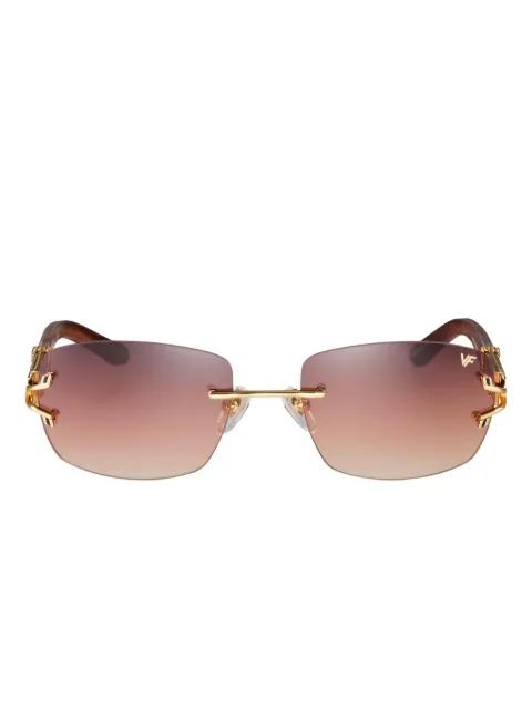 Bal Harbour rimless sunglasses by VINTAGE FRAMES COMPANY