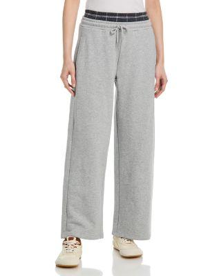 French Terry Wide Leg Pants by VINTAGE HAVANA