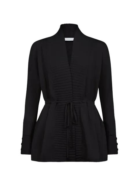 Augusta belted knit cardigan by VIOLANTE NESSI