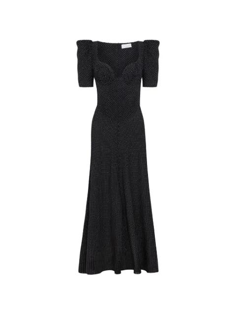 Baccarat couture sleeve polka dot dress by VIOLANTE NESSI