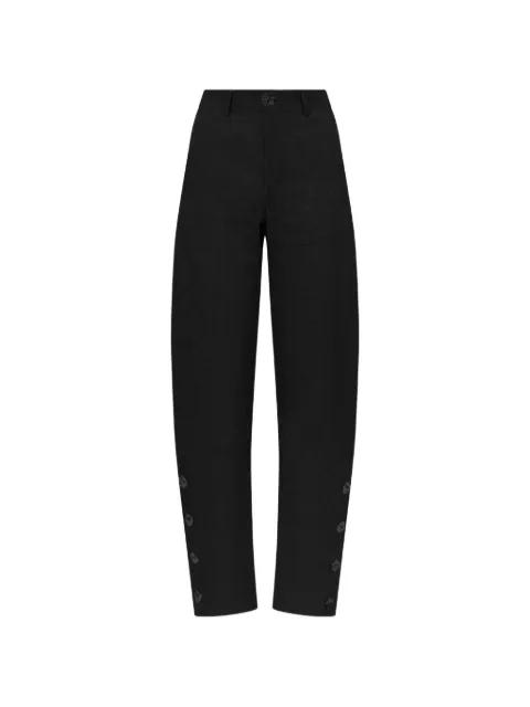 Brancusi buttoned jeans by VIOLANTE NESSI