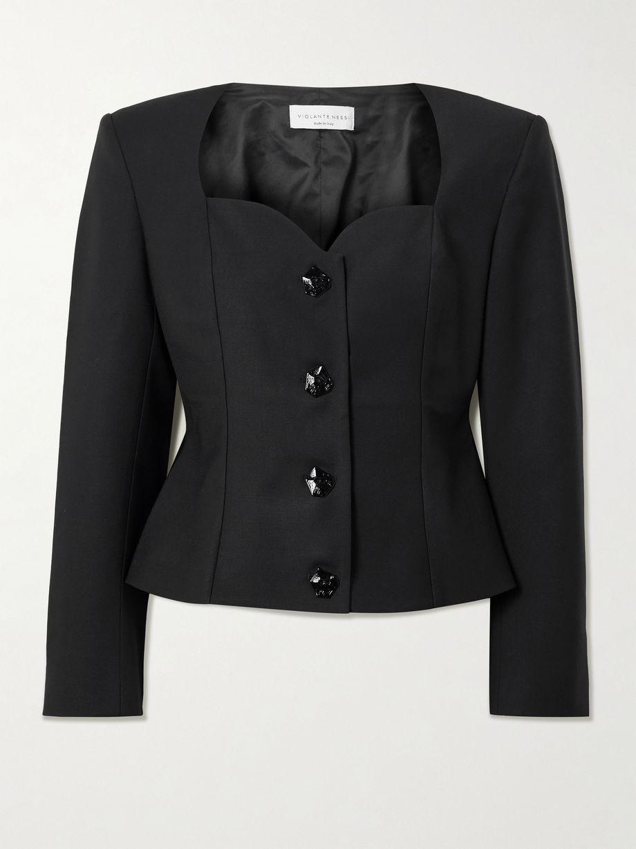 L'Eclaireur wool-blend blouse by VIOLANTE NESSI