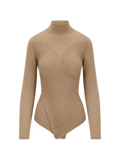 Roy ribbed turtleneck sweater by VIOLANTE NESSI