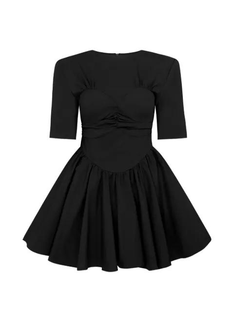 Timothee twisted-bodice mini dress by VIOLANTE NESSI