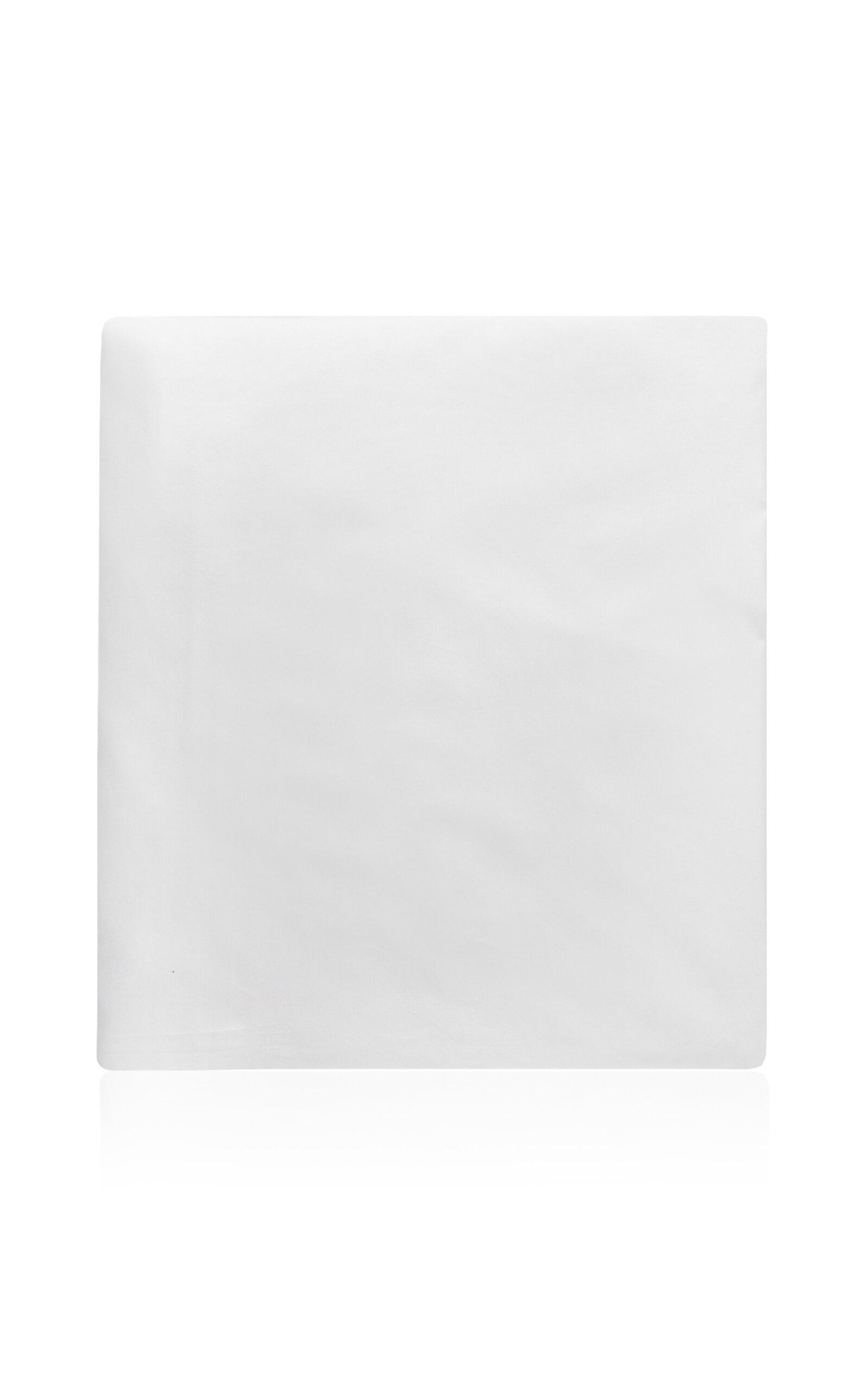 Vis-A-Vis Paris - 1930 Queen Cotton Satin Fitted Sheet - White - Moda Operandi by VIS-A-VIS PARIS