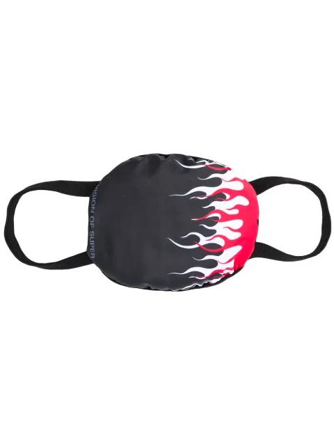 double flame face mask by VISION OF SUPER