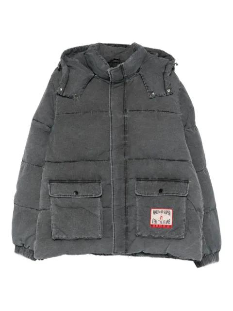 hoodied padded jacket by VISION OF SUPER