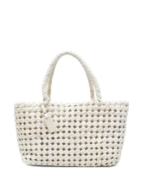 Regina woven tote bag by VISONA`