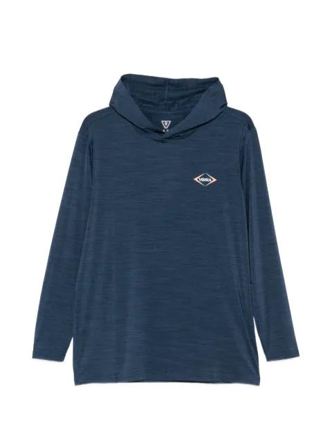 logo-print hoodied T-shirt by VISSLA
