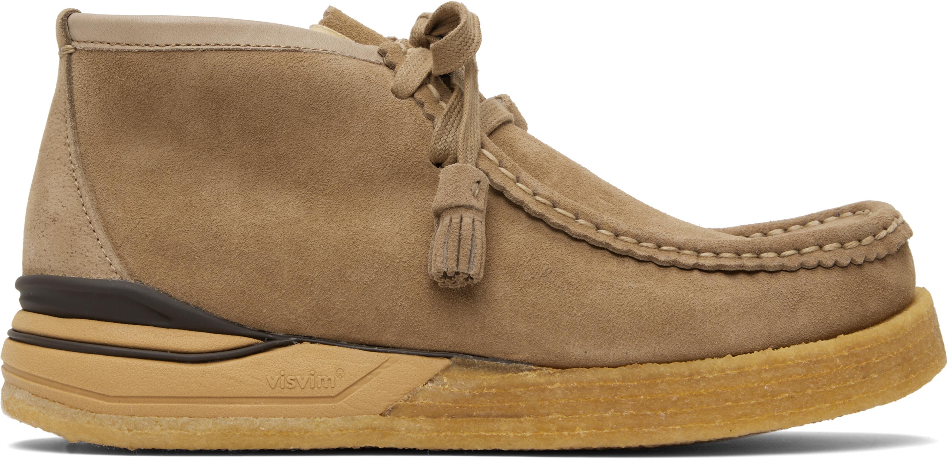 Beige Beuys Trekker-Folk Boots by VISVIM