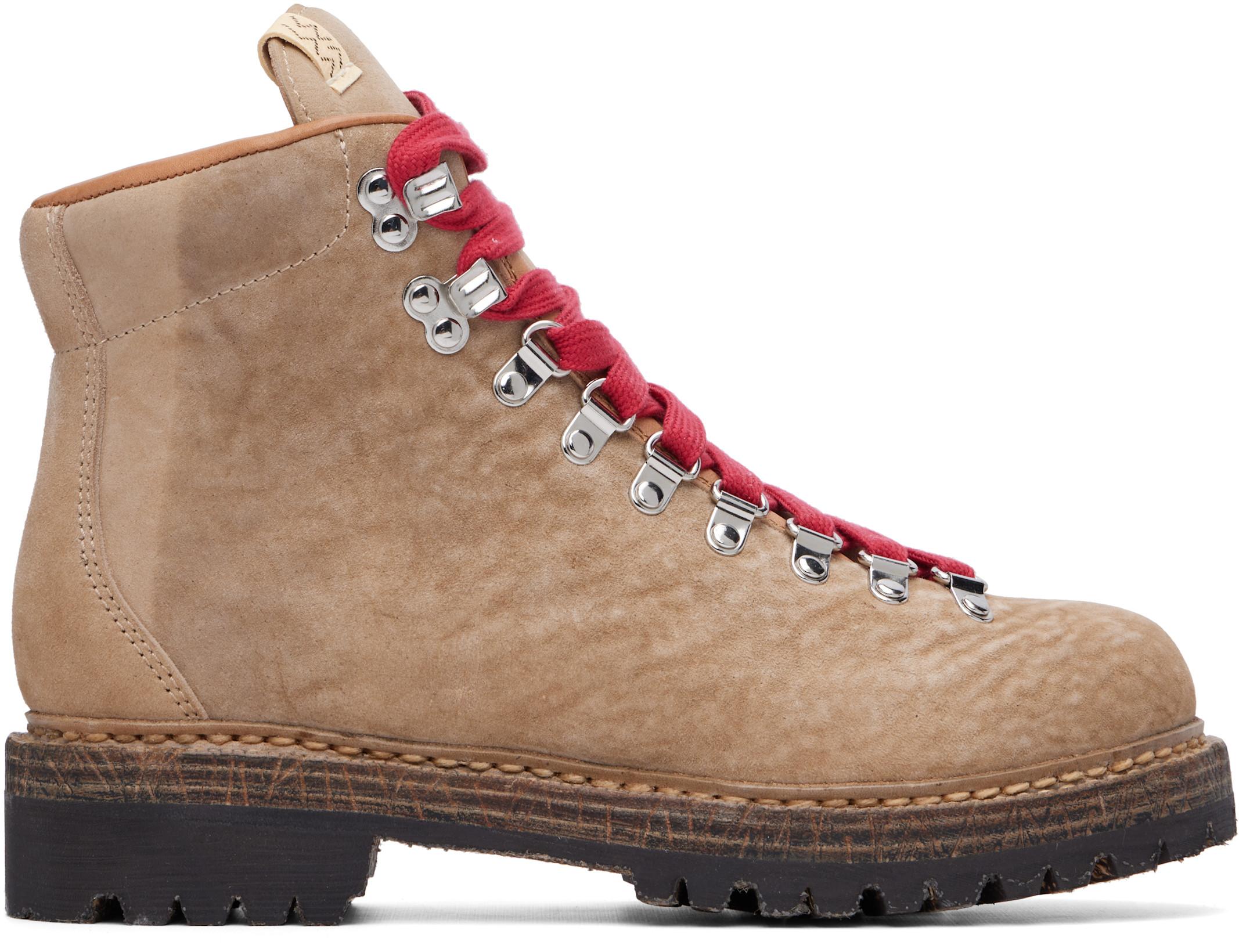 Beige Whymper Boots by VISVIM