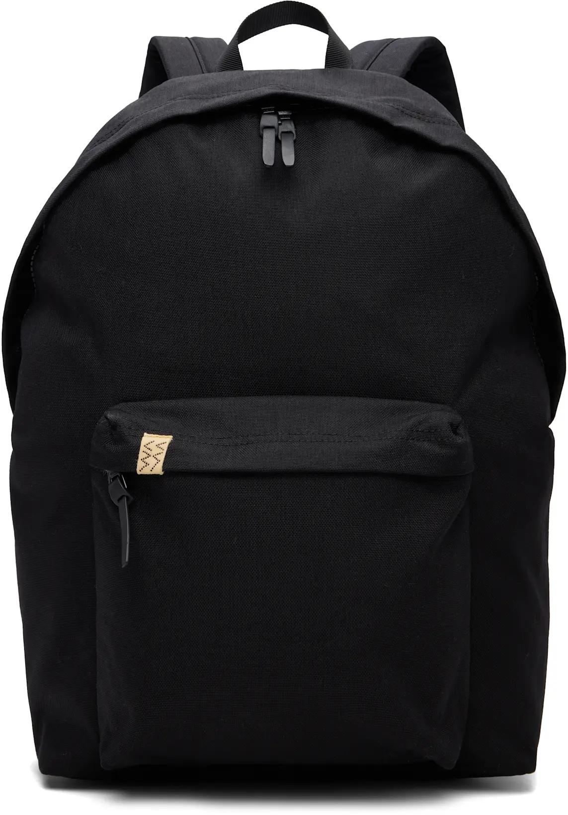 Black Cordura Rucksack 22L Backpack by VISVIM